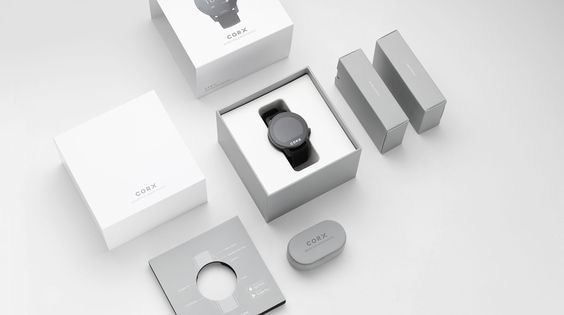 electronic watches rigid box with insert